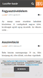 Mobile Screenshot of luczifer-bazar.blog.hu