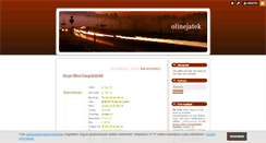 Desktop Screenshot of olinejatek.blog.hu
