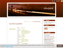 Tablet Screenshot of olinejatek.blog.hu