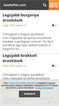 Mobile Screenshot of gazdapiac.blog.hu