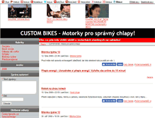 Tablet Screenshot of custombikes.blog.cz