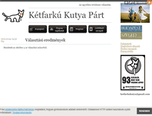 Tablet Screenshot of kutyopressz.blog.hu