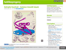 Tablet Screenshot of heti5kepregeny.blog.hu