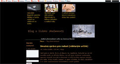 Desktop Screenshot of lidskebestie.blog.cz