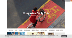 Desktop Screenshot of cyclechic.blog.hu