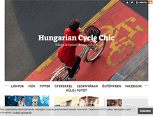 Tablet Screenshot of cyclechic.blog.hu