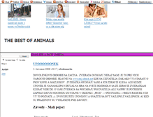 Tablet Screenshot of happyanimals.blog.cz