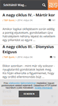 Mobile Screenshot of maghreb.blog.hu