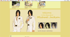 Desktop Screenshot of lovemichaeljackson51.blog.cz