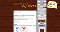 Desktop Screenshot of magazin.blog.cz