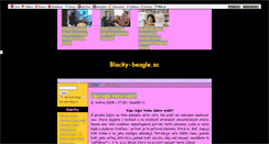 Desktop Screenshot of blacky-beagle-sc.blog.cz