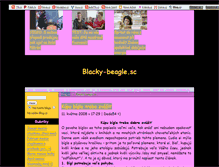 Tablet Screenshot of blacky-beagle-sc.blog.cz