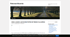 Desktop Screenshot of patronat-esports-alcarras.blog.cat