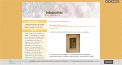 Desktop Screenshot of gyongyszoves.blog.hu