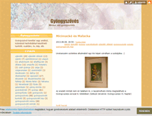Tablet Screenshot of gyongyszoves.blog.hu