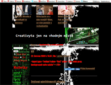 Tablet Screenshot of creativer.blog.cz