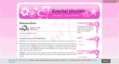 Desktop Screenshot of konyhajatszoter.blog.hu