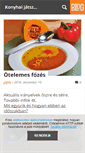 Mobile Screenshot of konyhajatszoter.blog.hu
