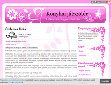 Tablet Screenshot of konyhajatszoter.blog.hu