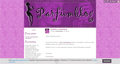 Desktop Screenshot of parfum.blog.hu