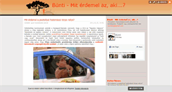 Desktop Screenshot of bunti.blog.hu