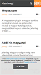 Mobile Screenshot of oszdmeg.blog.hu