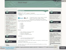 Tablet Screenshot of oszdmeg.blog.hu