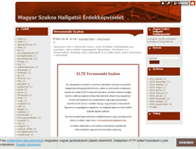 Tablet Screenshot of mszhek.blog.hu