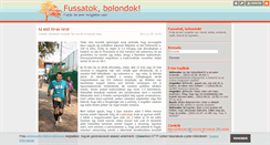 Desktop Screenshot of fussatokbolondok.blog.hu