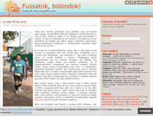 Tablet Screenshot of fussatokbolondok.blog.hu