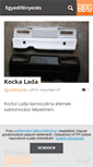 Mobile Screenshot of egyedifenyezes.blog.hu