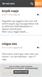 Mobile Screenshot of beneztem.blog.hu