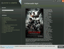 Tablet Screenshot of lestatavampir.blog.hu