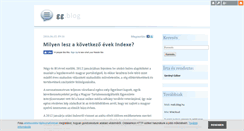 Desktop Screenshot of gg.blog.hu