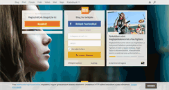 Desktop Screenshot of pregnant.blog.hu