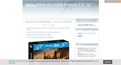 Desktop Screenshot of harrypotter3dbluray.blog.hu