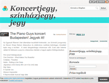 Tablet Screenshot of jegy.blog.hu