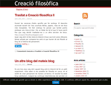 Tablet Screenshot of creacio-filosofica.blog.cat