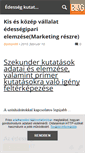 Mobile Screenshot of edesseghatasokelemzesek.blog.hu