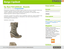 Tablet Screenshot of borgocipo.blog.hu