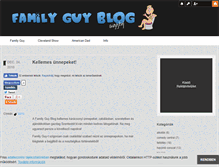 Tablet Screenshot of familyguy.blog.hu