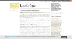 Desktop Screenshot of lasztirugas.blog.hu