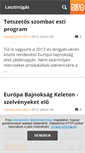 Mobile Screenshot of lasztirugas.blog.hu