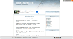 Desktop Screenshot of basshunter.blog.hu