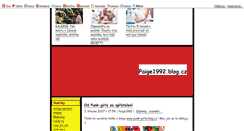Desktop Screenshot of paige1992.blog.cz