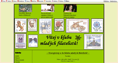 Desktop Screenshot of filatelie-klub.blog.cz