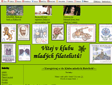 Tablet Screenshot of filatelie-klub.blog.cz