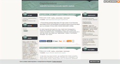 Desktop Screenshot of ceginformacio.blog.hu