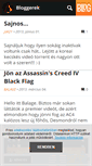 Mobile Screenshot of bloggerek.blog.hu