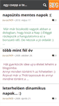 Mobile Screenshot of borso0905.blog.hu